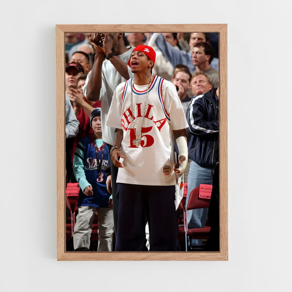 Poster Allen Légende – affiche Basketball (vue 4)